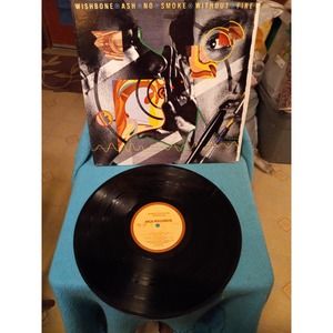 Wishbone Ash- No Smoke Without Fire-Vintage 1978 Vinyl Record Album